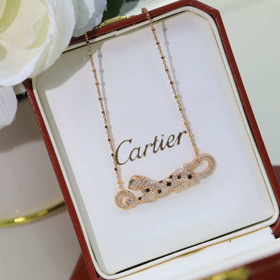 18K Panthère De Diamonds Necklace