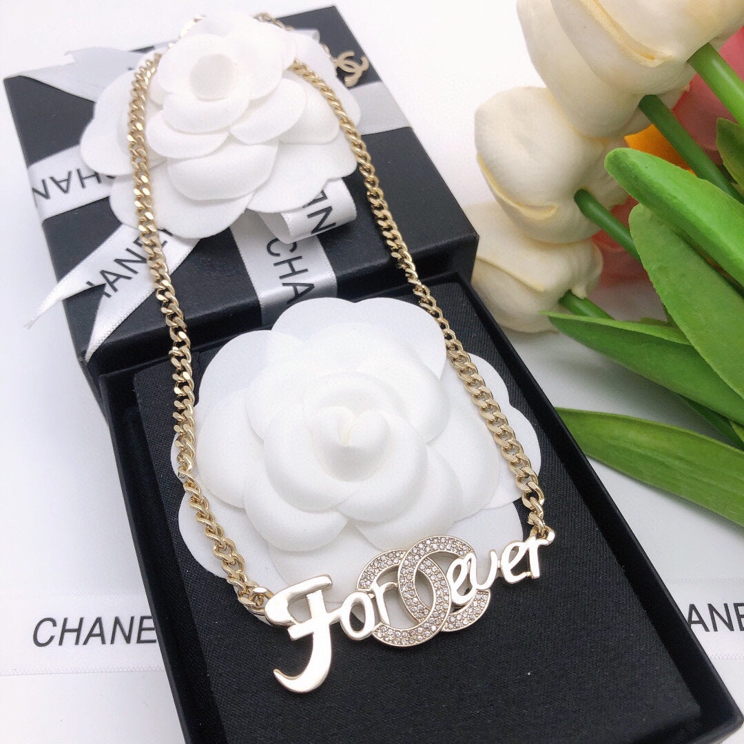 18K CC Forever Necklace