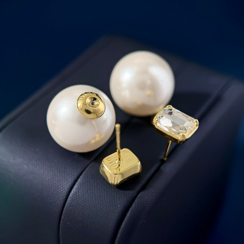 18K CD Tribales Pearl Earrings