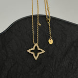 18K Louis Blossom Pendant Necklace
