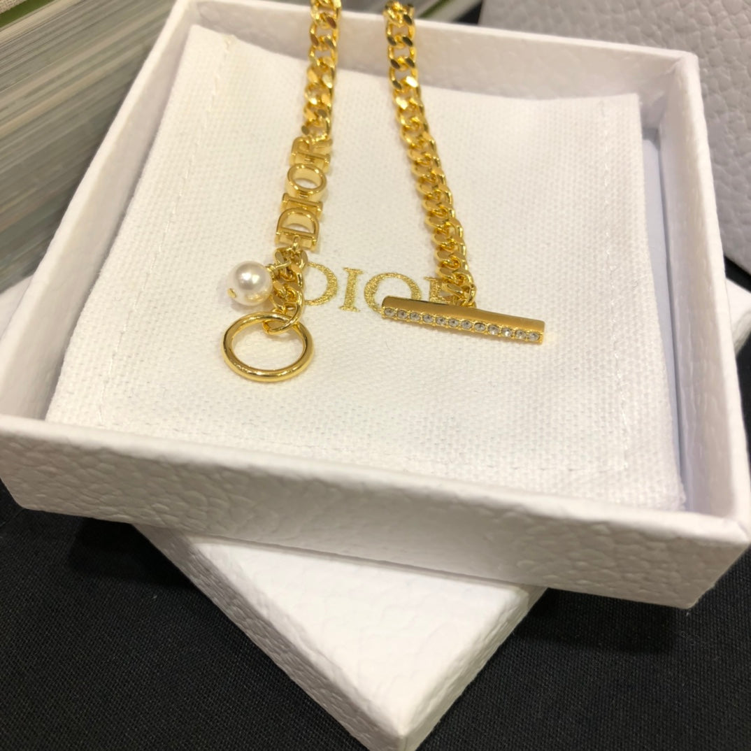 18K CD Revolution Logo Bracelet