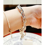 18K Her Chaine Dancre Enchainee Bracelet