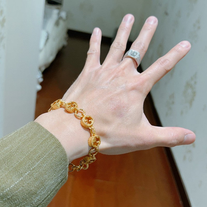 18K GG Chain Bracelet