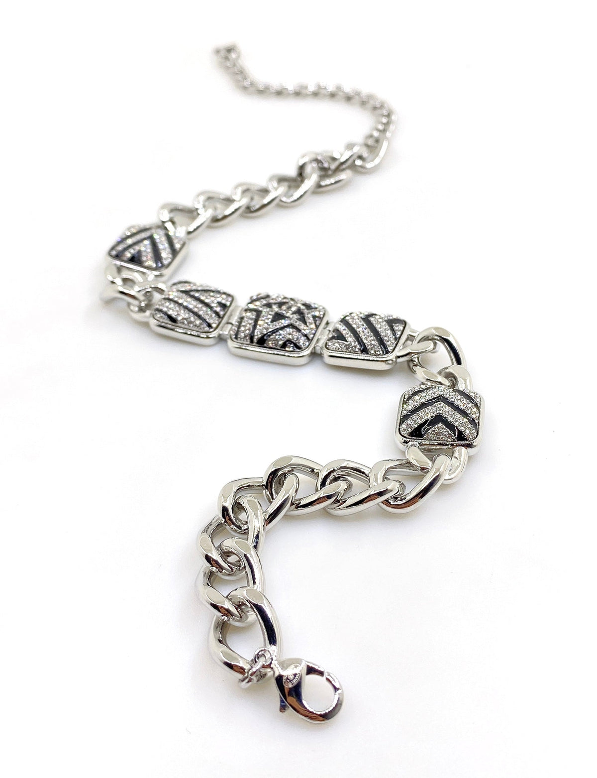 18K CC Star Diamonds Necklace