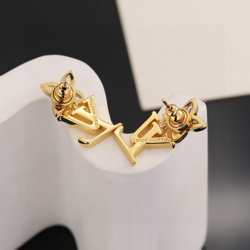 18K Louis Iconic Diamond Earrings