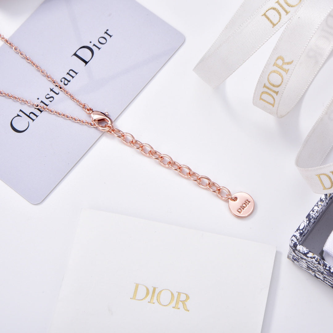 18K CD D-Millefiori Necklace