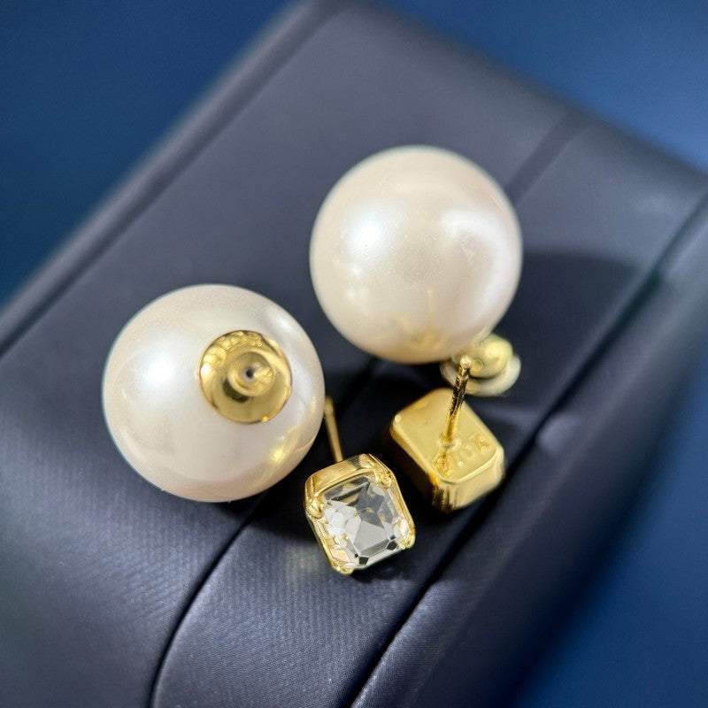 18K CD Tribales Pearl Earrings