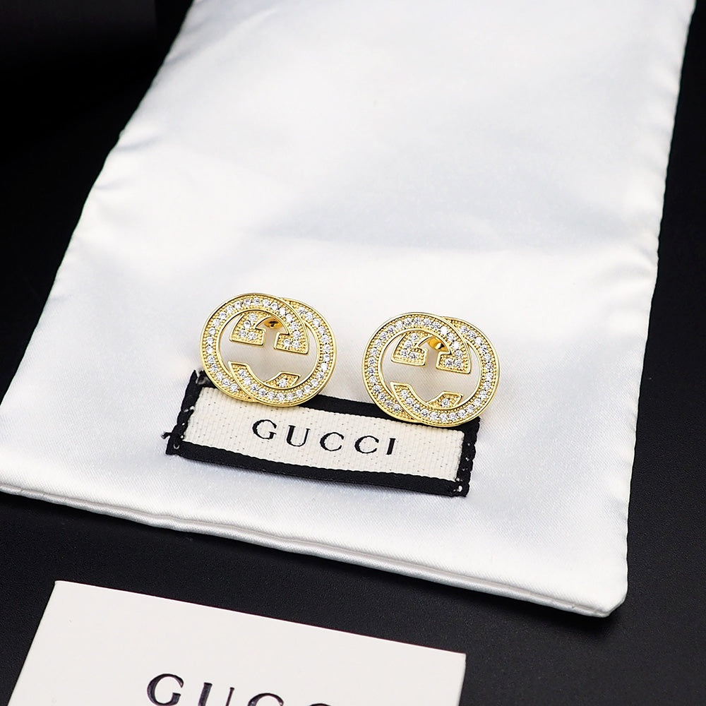 18K GG Diamonds Earrings