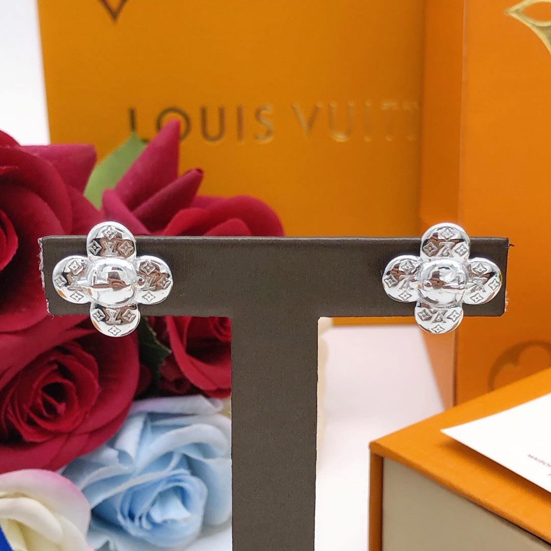 18K Louis Vivienne Earrings