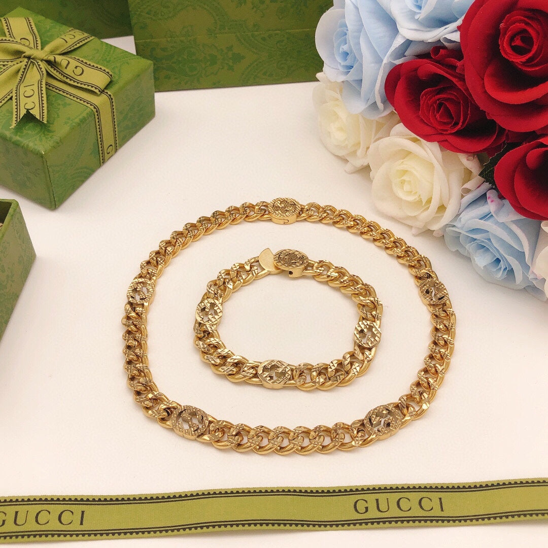 18K GG Chain Bracelet