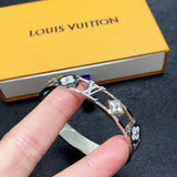18K Louis Crystal Studded Bracelet