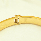 18K F Is Crystals Bracelet