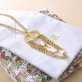 18K CD Chain Necklace