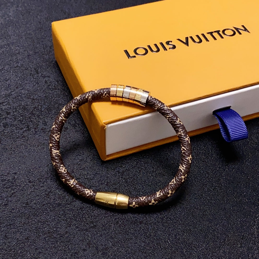 18K Louis Monogram Bracelet