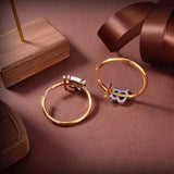 18K BB Earrings