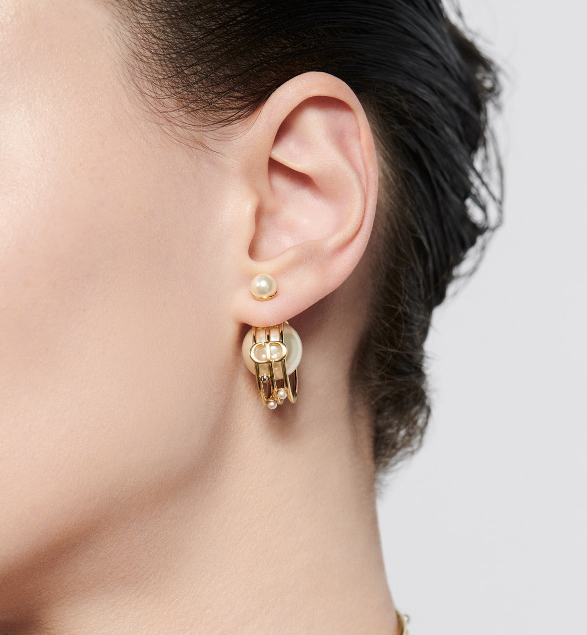 18K CD D-Backstage Earrings