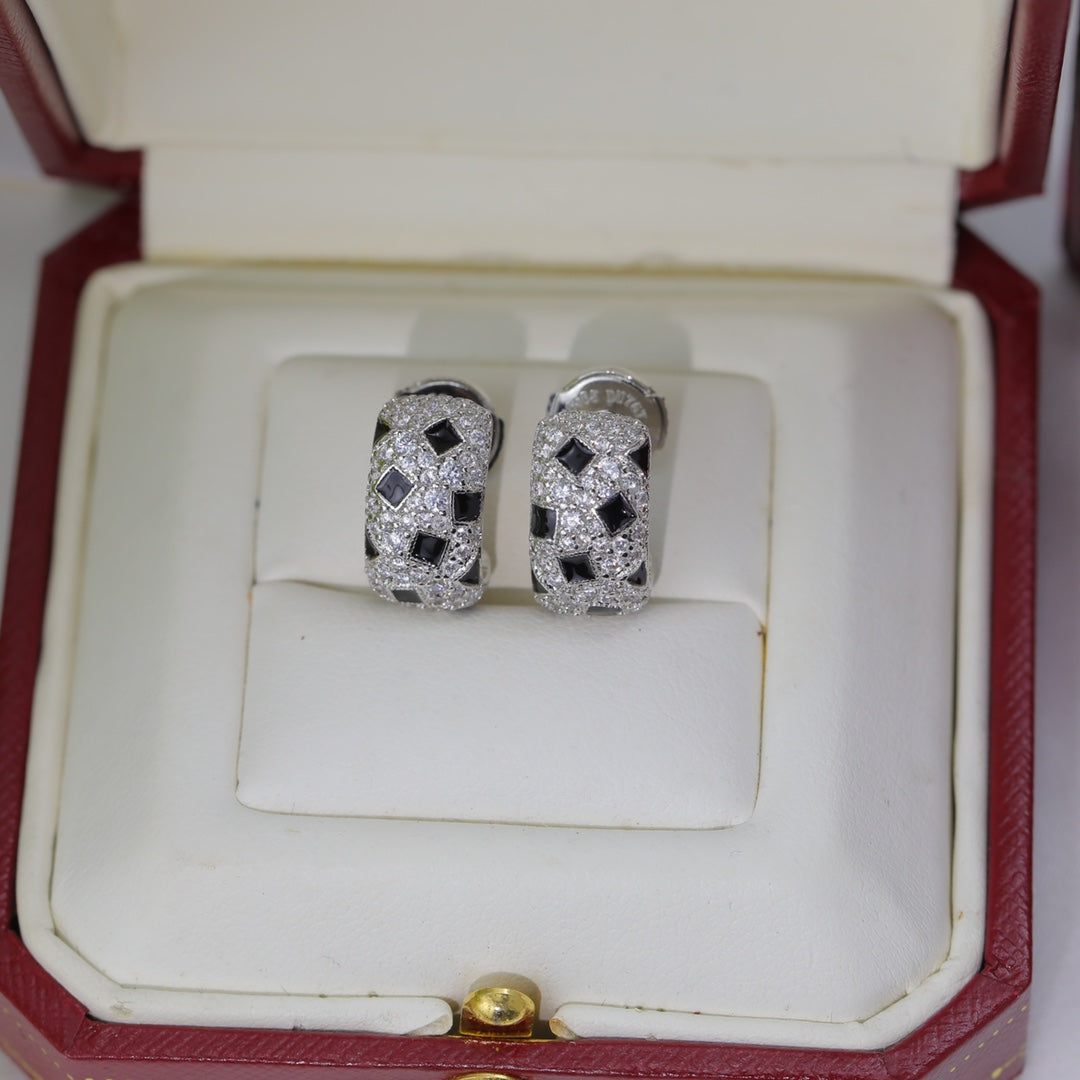 18k Panthère De Earrings