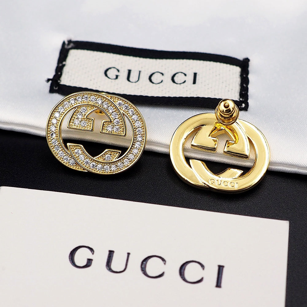 18K GG Diamonds Earrings